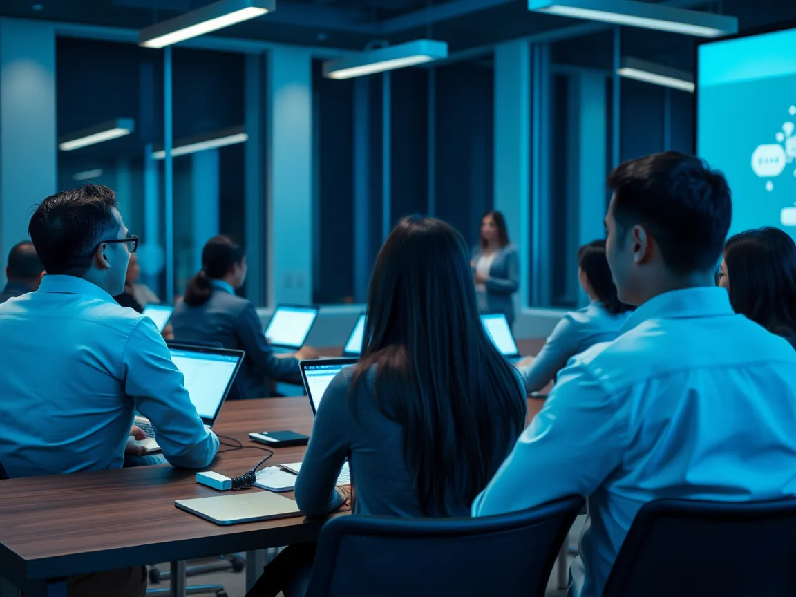 Sesión de formación corporativa